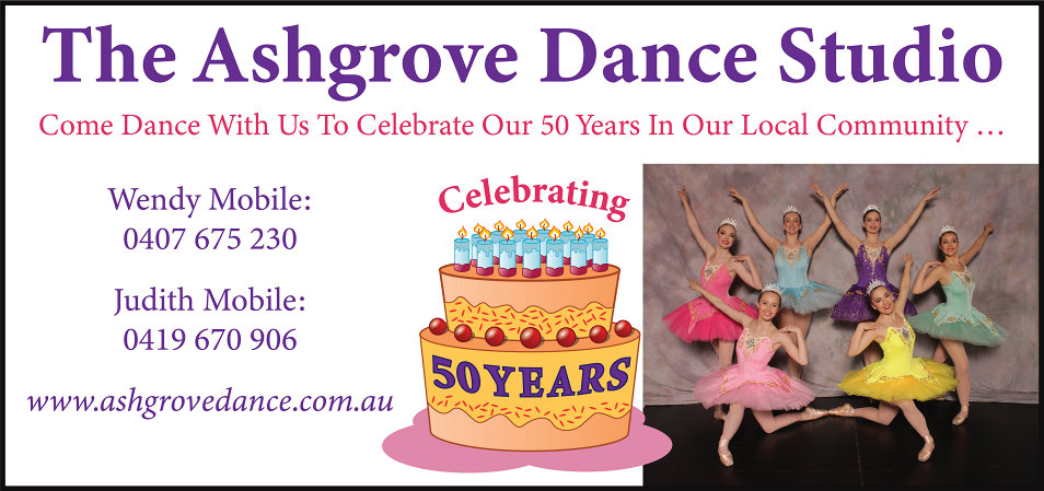 Ashgrove Dance Studio - Celebrating 50 Years